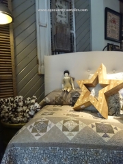 WOODEN STAR LIGHT