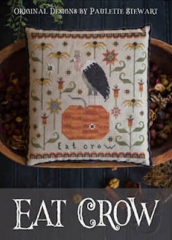 EAT CROW CROSS STITCH PATTERN