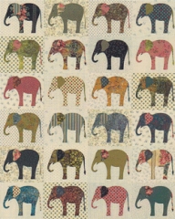 ELEPHANTS QUILT PATTERN
