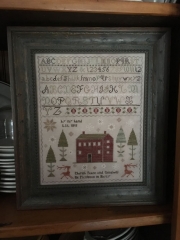 PEACE & GOODWILL SAMPLER KIT ON 32 COUNT LINEN