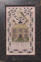 A MINIATURE QUAKER SAMPLER CROSS STITCH KIT