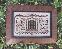 INTO THE MANOR BORN CROSS STITCH