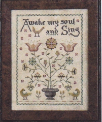 AWAKE MY SOUL CROSS STITCH