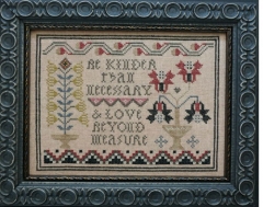 KINDER THAN NECESSARY CROSS STITCH