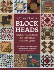 MODA BLOCK HEADS QUILT BOOK - SALE