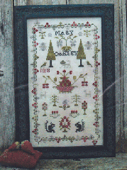 MARY OAKLEY 1818 CROSS STITCH DESIGN