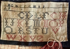 RW&B ABC CROSS STITCH PATTERN