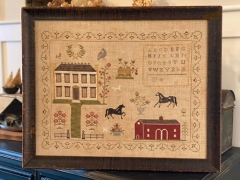 THE STABLES AT HOLLYBERRY FARM SAMPLER Pattern