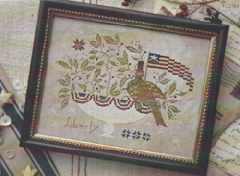 LIBERTY FOR ALL CROSS STITCH