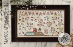 MANOR AT QUAKER HILL CROSS STITCH PATTERN