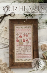 OUR HEARTS CROSS STITCH