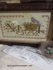 WHERE HEARTS REST CROSS STITCH DESIGN