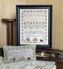 BLACK SHEEP SAMPLER CROSS STITCH PATTERN