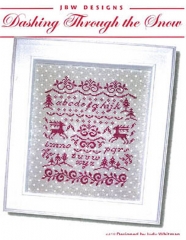 DASHING THROUGH THE SNOW CROSS STITCH PATTERN