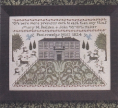 FENISCOWLES HALL 1824 CROSS STITCH KIT