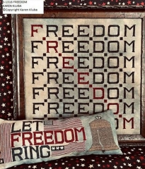 FREEDOM CROSS STITCH PATTERN