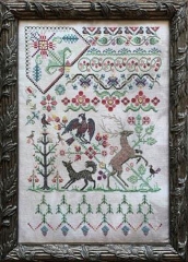 HUNTER GATHERER CROSS STITCH PATTERN