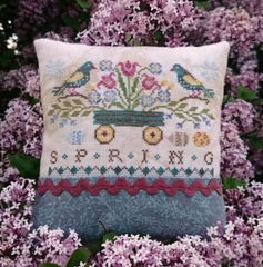 SEASONS-SPRING CROSS STITCH PATTERN