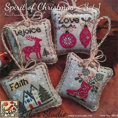 SPIRIT OF CHRISTMAS CROSS STITCH SET 1