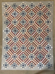 STARS AND STRIPES QUILT PATTERN