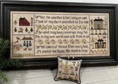 A SAMPLER FOR ALL SEASONS CROSS STITCH PATTERN