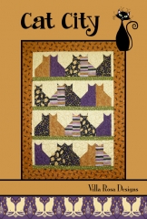 CAT CITY CROSS STITCH PATTERN