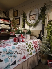 WOVEN NOEL QUILT KIT ONLY (Pattern Not Included) -- SALE