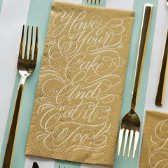 HAVE YOUR CAKE PAPER GUEST NAPKINS