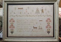 HEAP ON THE WOOD CROSS STITCH KIT- 32 count