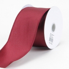 BURGUNDY VELVET RIBBON BY THE YARD