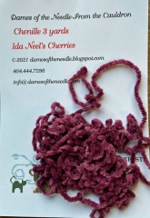 IDA NEEL'S CHERRIES CHENILLE TRIM