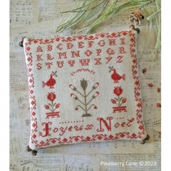 JOYEUX NOEL CROSS STITCH PATTERN