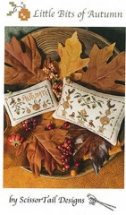 LITTLE BITS OF AUTUMN CROSS STITCH PATTERN