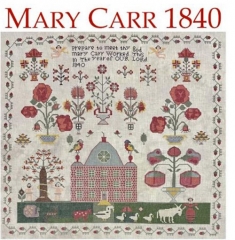 MARY CARR 1840 CROSS STITCH PATTERN