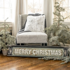 MERRY CHRISTMAS SIGN - GREEN