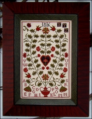 SCARLETT BERRIES CROSS STITCH PATTERN