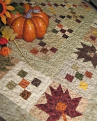 SCATTERED LEAVES QUILT PATTERN