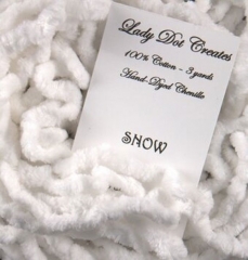 SNOW CHENILLE TRIM