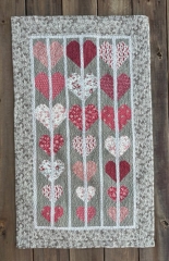 STRING OF HEARTS QUILT KIT ONLY (Pattern not Included)