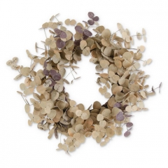 24" TWO-TONED EUCALYPTUS WREATH- SALE