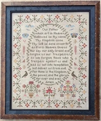 THE LORD'S PRAYER SAMPLER PATTERN