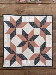 TURKEY TAILS SMALL QUILT TOPPER KIT ONLY (Pattern not Included)