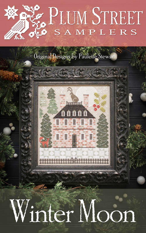 WINTER MOON EXCLUSIVE CROSS STITCH KIT 40 COUNT (Includes pattern