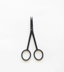 BLACK SILHOUETTE SCISSORS - 4" long