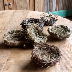 NATURAL WOVEN NEST, Assorted Styles
