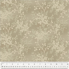 GARDEN TALE 53809W-1DES-ALMOND 108" QUILT BACK - PREORDER