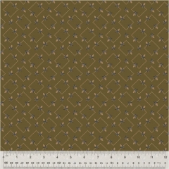 GARDEN TALE 53824-18- AGED BRONZE DIAMOND FLORAL