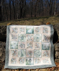 A WALK IN THE WOODS QUILT KIT (Pattern Not Included)