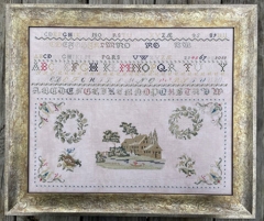 LAURA VORGENSEN 1853 SAMPLER Pattern