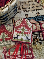 MISS CAMPBELL'S SCISSORS KEEP CROSS STITCH PATTERN